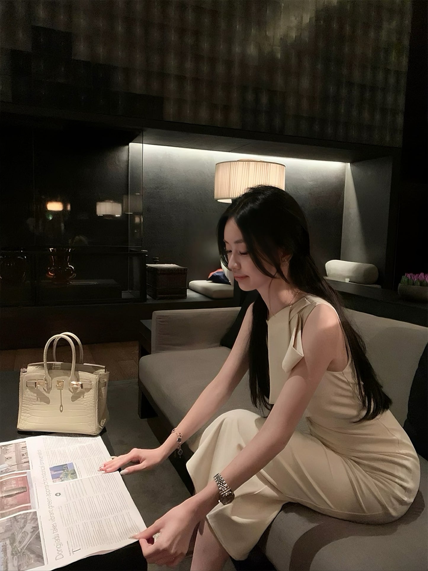 White Tank Dress | Soft Feminine Silhouette | Versatile Summer-to-Fall Essential