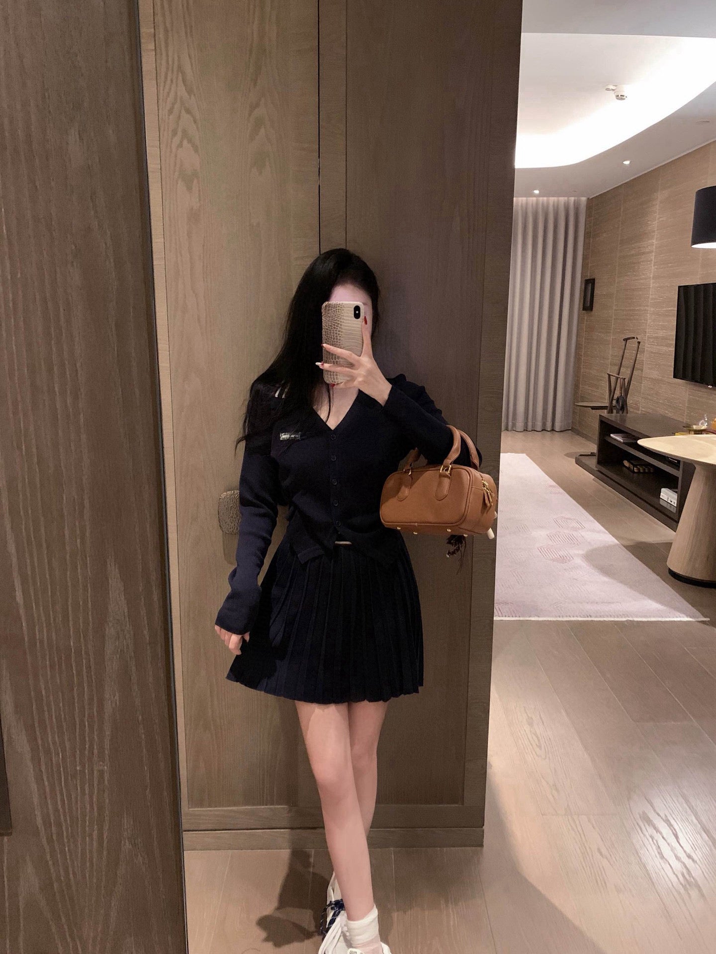 Sweet Miu-Style Knit Set