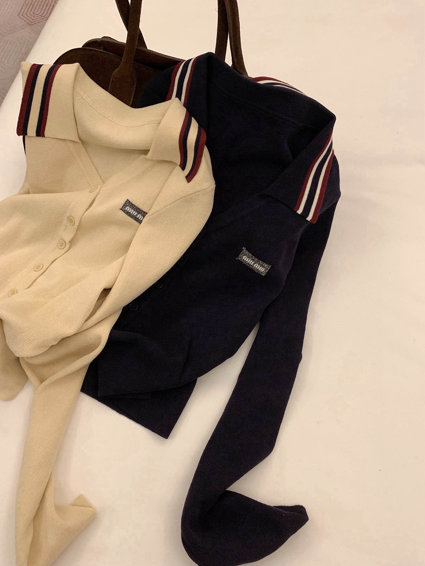 Sweet Miu-Style Knit Set