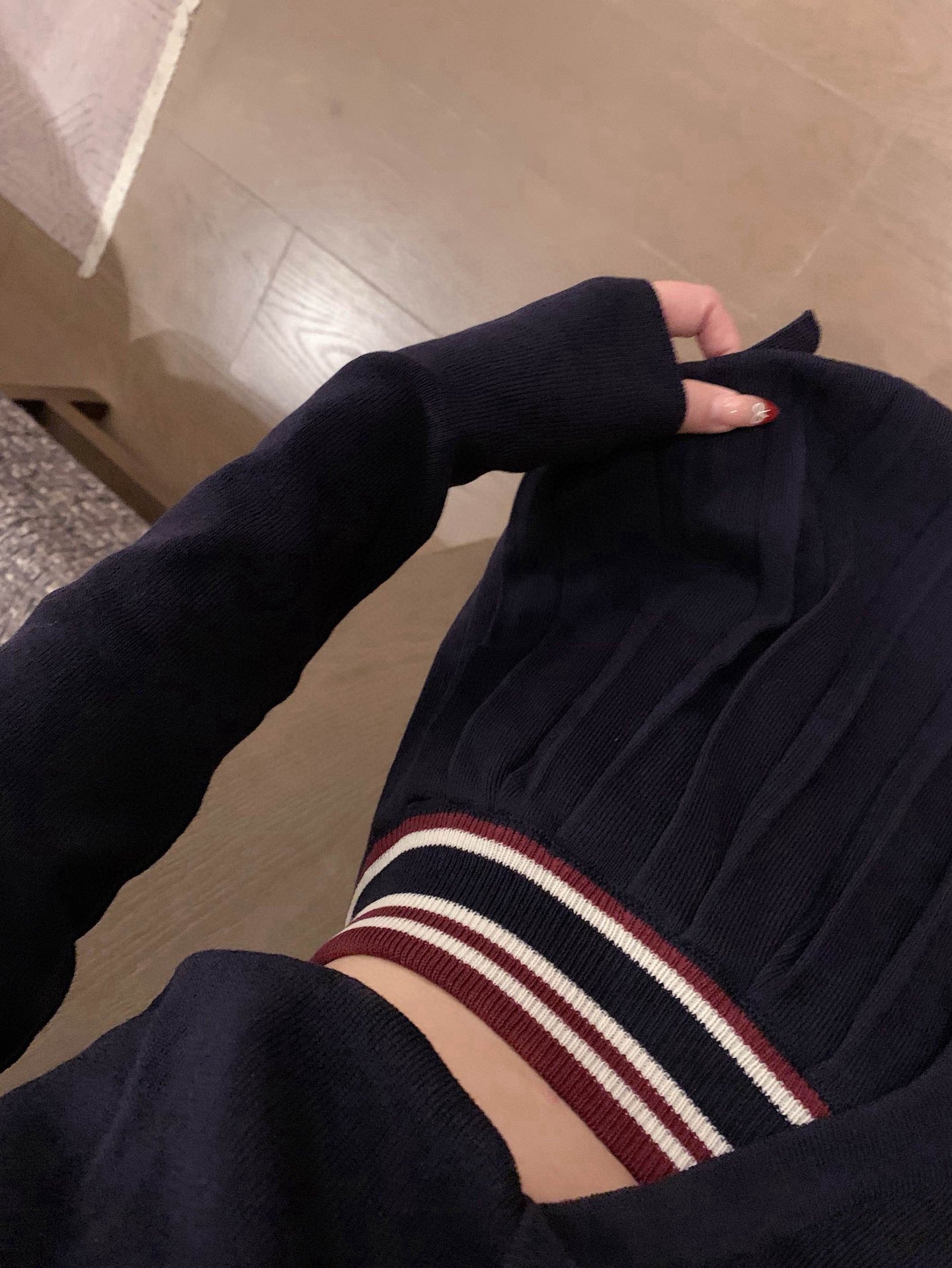 Sweet Miu-Style Knit Set