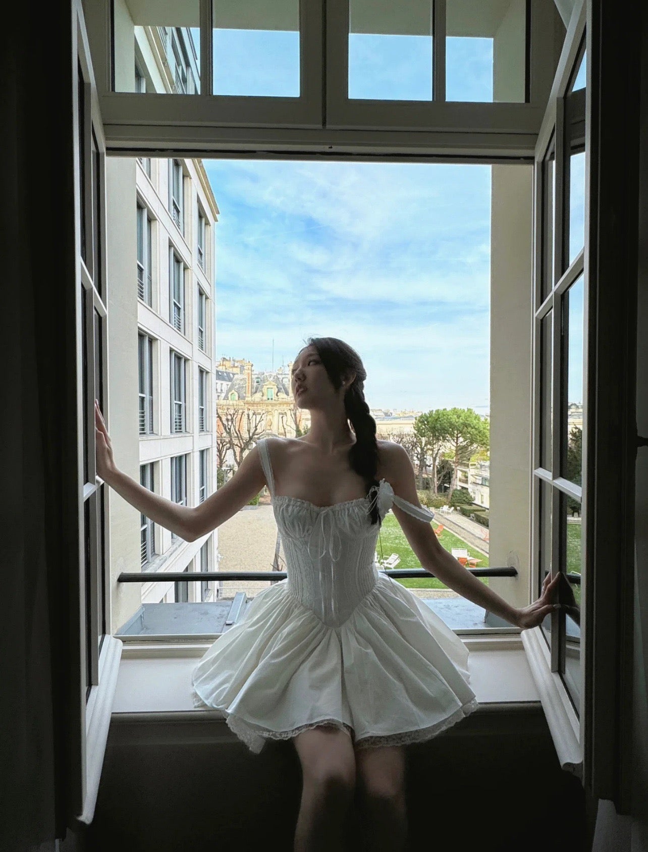 Ballerina Corset Mini Dress